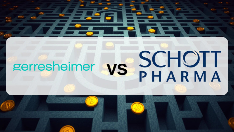 Beitragsbild zu Gerresheimer- vs. Schott-Pharma-Aktie: Abstieg gegen Hoffnung