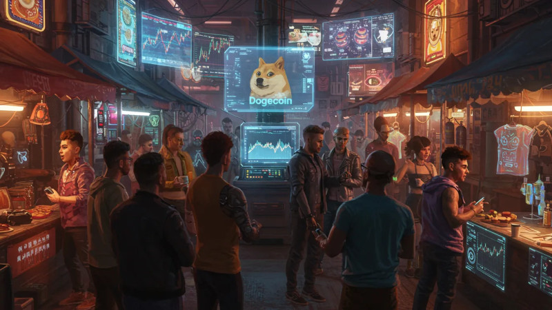 Beitragsbild zu Dogecoin: Wall Street entdeckt den Meme-Charme