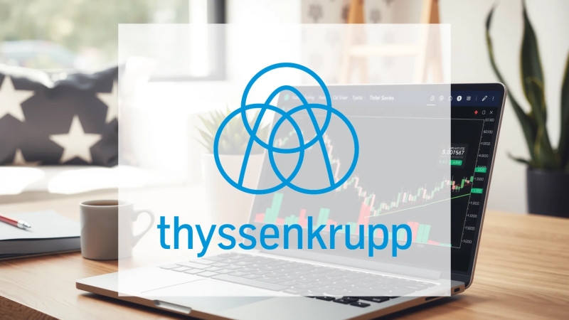 Beitragsbild zu Thyssenkrupp Aktie: Zuversichtliche Anlegerstimmung!