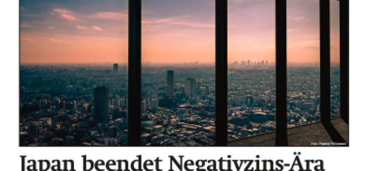 Beitragsbild zu News aus dem Börse Express PDF vom 19.03.2024: Japan hebt die Zinsen an - Semperit im Soll und Ist - News von Andritz, EVN, Frequentis, Kapsch TrafficCom, s Immo, Verbund - Warum Gesundheitsaktien immun gegen das US-Wahl-Fieber sind...