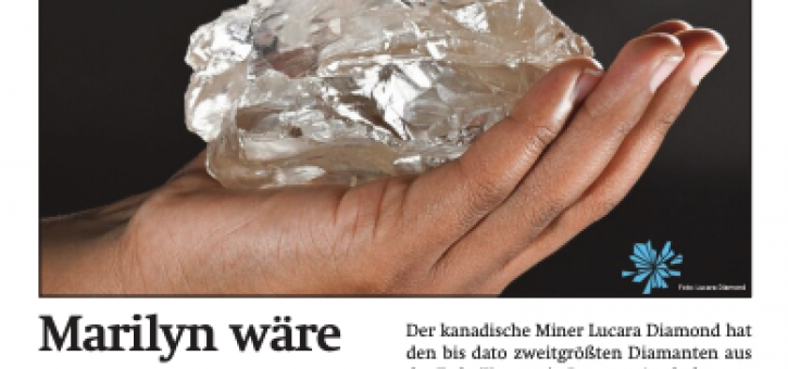 Beitragsbild zu News aus dem Börse Express PDF vom 22.08.2024: Mega-Diamant gefunden - Mayr-Melnhof, Porr, SBO und Uniqa im Soll und Ist