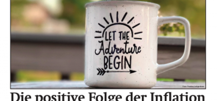 Beitragsbild zu News aus dem Börse Express PDF vom 23.10.2024 - Die 'positive Folge' der Inflation