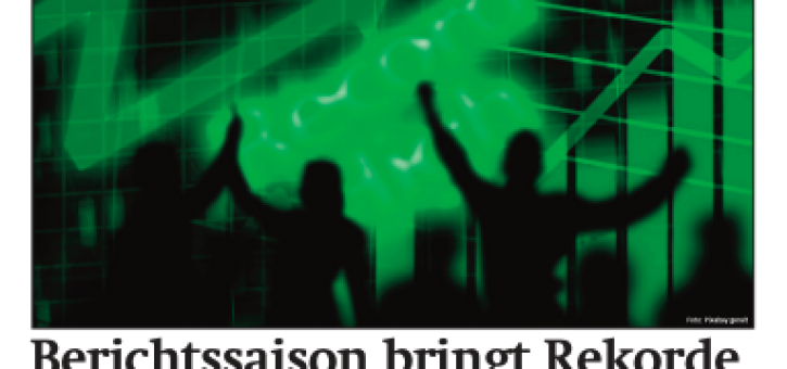 Beitragsbild zu News aus dem Börse Express PDF vom 14.11.2024 - Die Berichtssaison bringt auch Rekorde