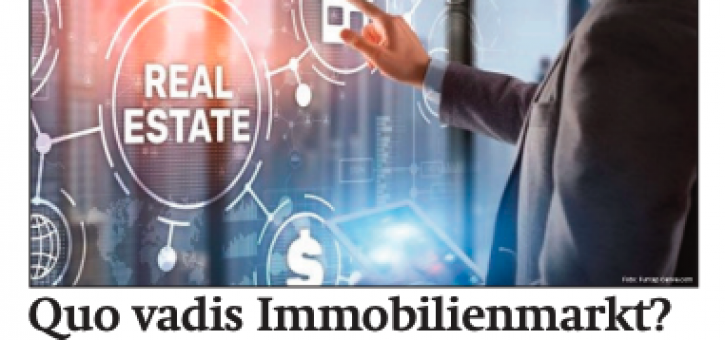 Beitragsbild zu News aus dem Börse Express PDF vom 15.11.2024 - Quo vadis Immobilienmarkt?